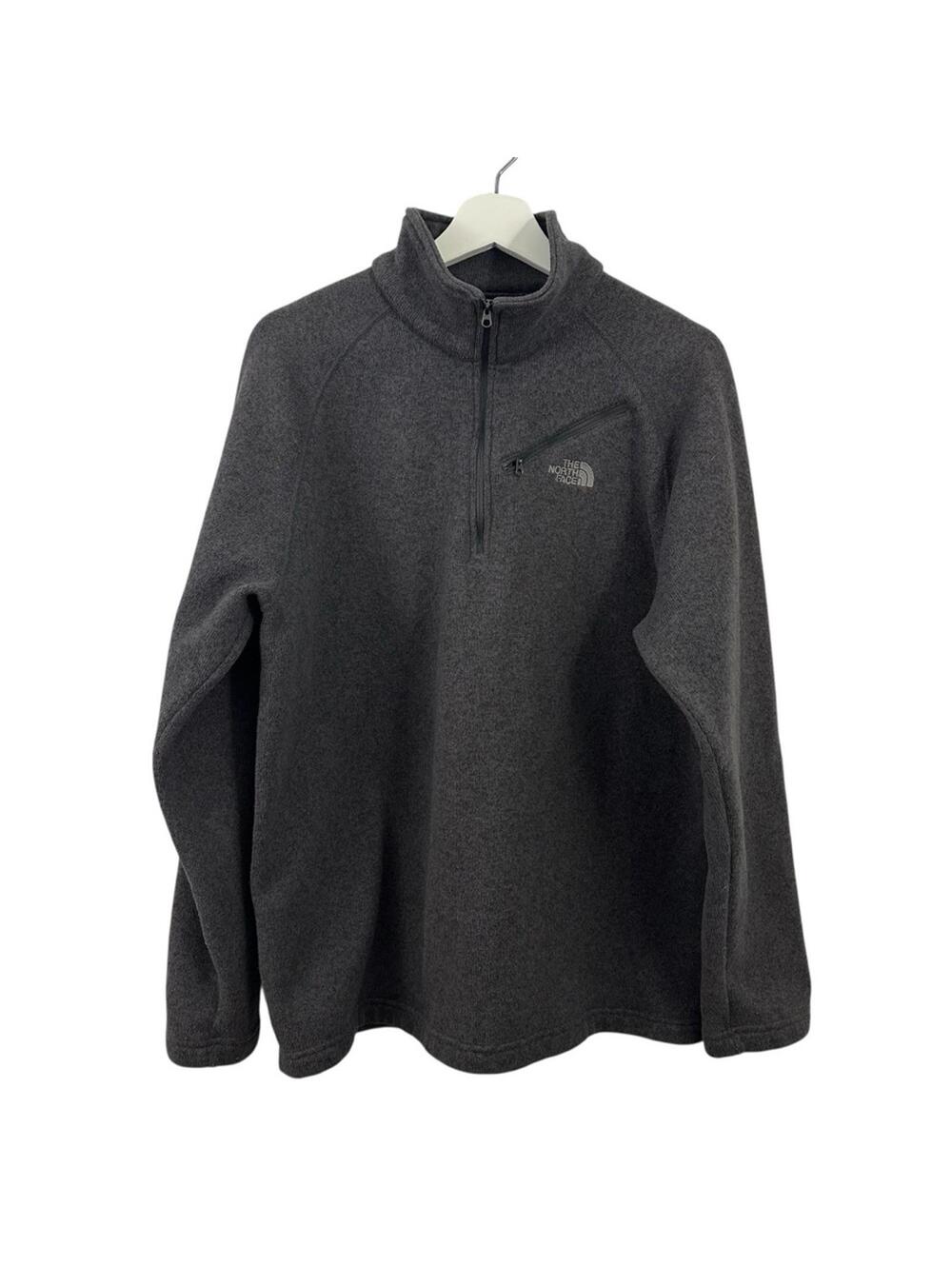 The North Face Men’s Grey Quarter Zip Jacket Size XL